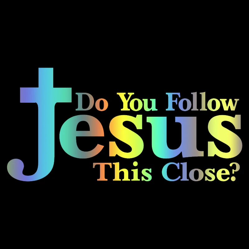 Car Accessories On Amazon - Car Stickers DO YOU FOLLOW JESUS