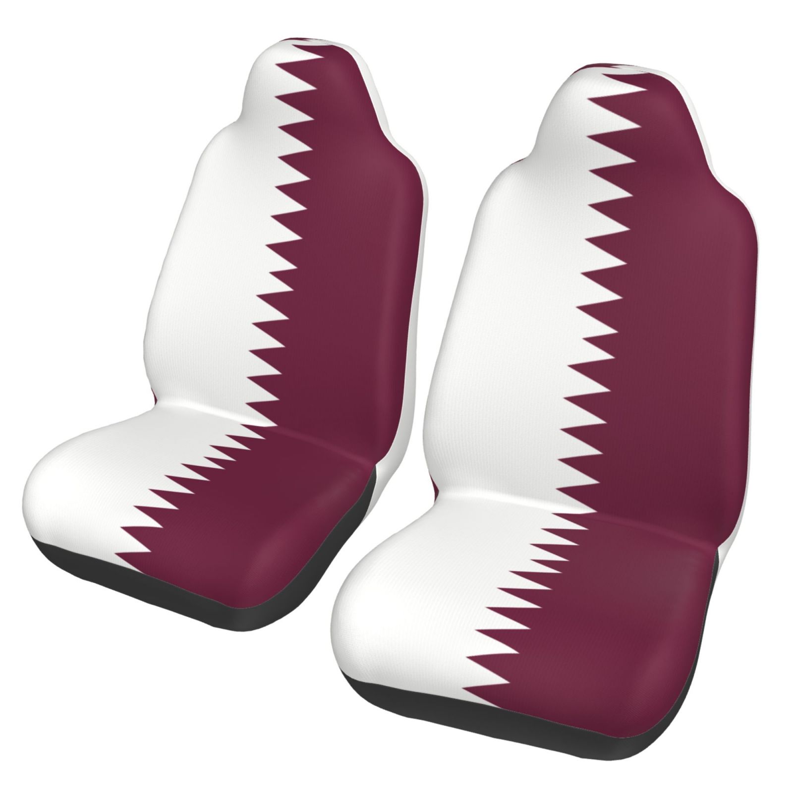 Qatar Flag Printed Patriotic-t - Car Accessories Qatar 评论和价格