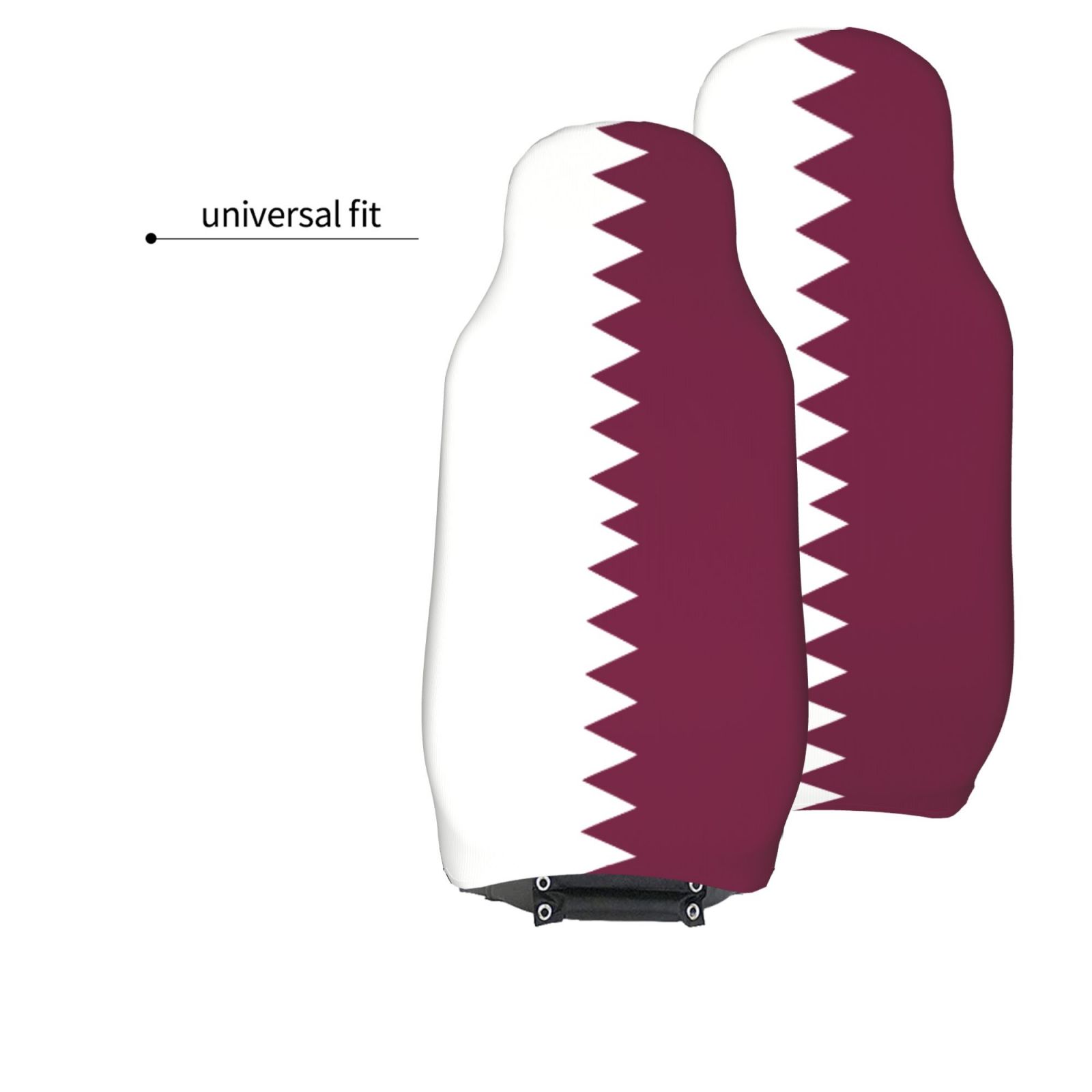 Qatar Flag Printed Patriotic-t - Car Accessories Qatar 评论和价格