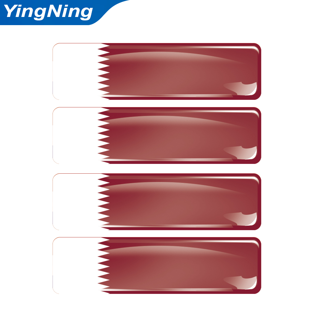 4PCS Qatar Flag Sticker Vinyl  - Car Accessories Qatar 评论和价格