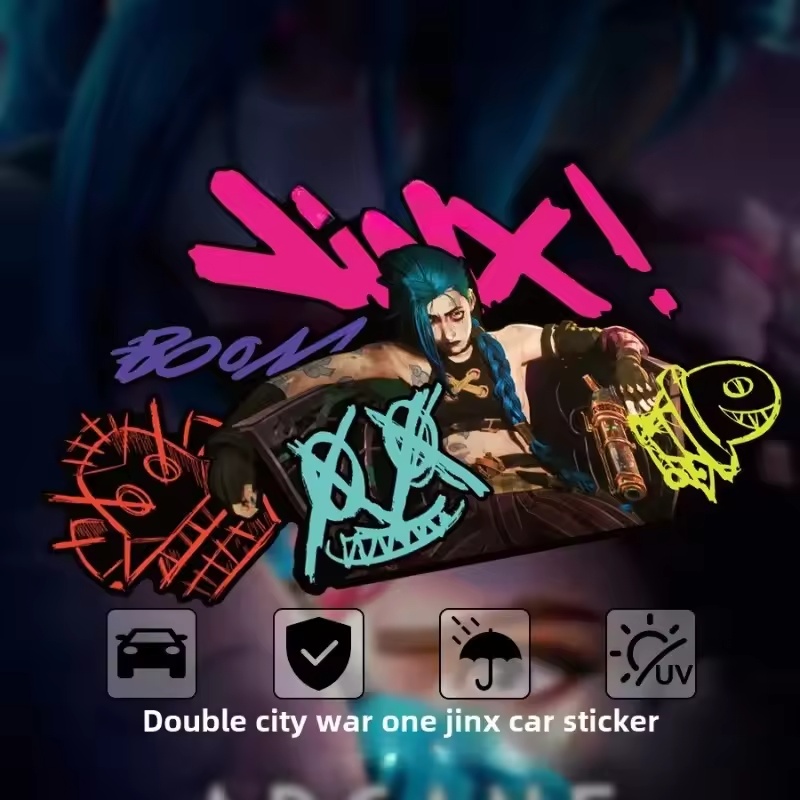 Arcane Jinx Graffiti Reflectiv - Car Accessories On Amazon 评论和价格