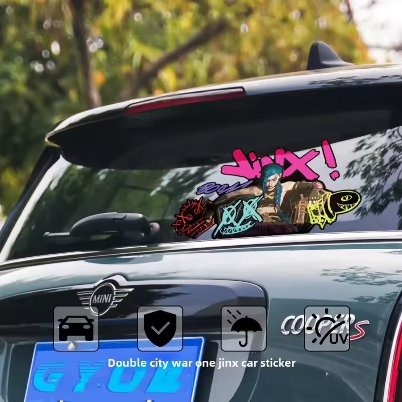 Arcane Jinx Graffiti Reflectiv - Car Accessories On Amazon 评论和价格