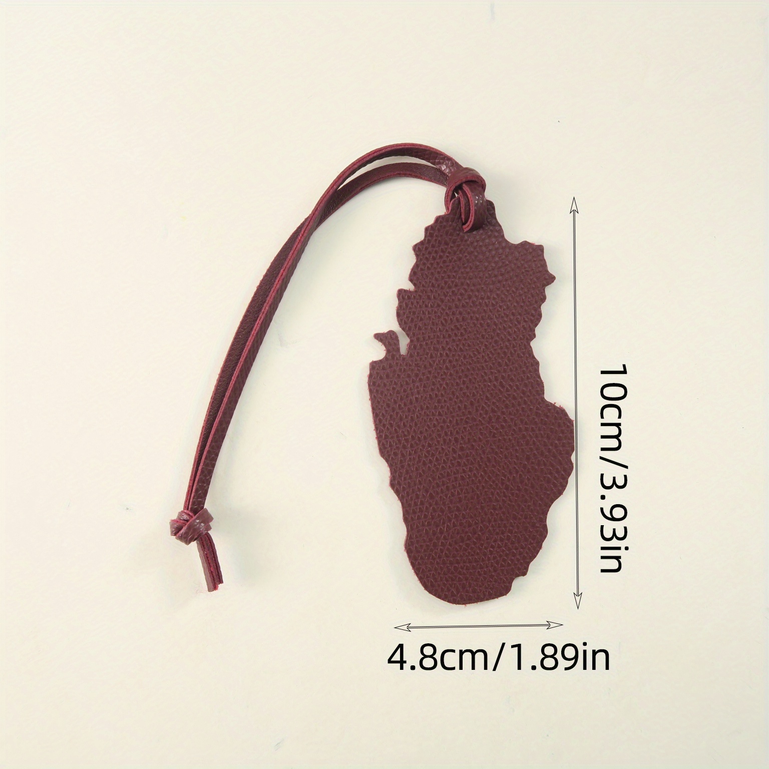 Qatar Map PU Leather Charm - E - Car Accessories Qatar 评论和价格