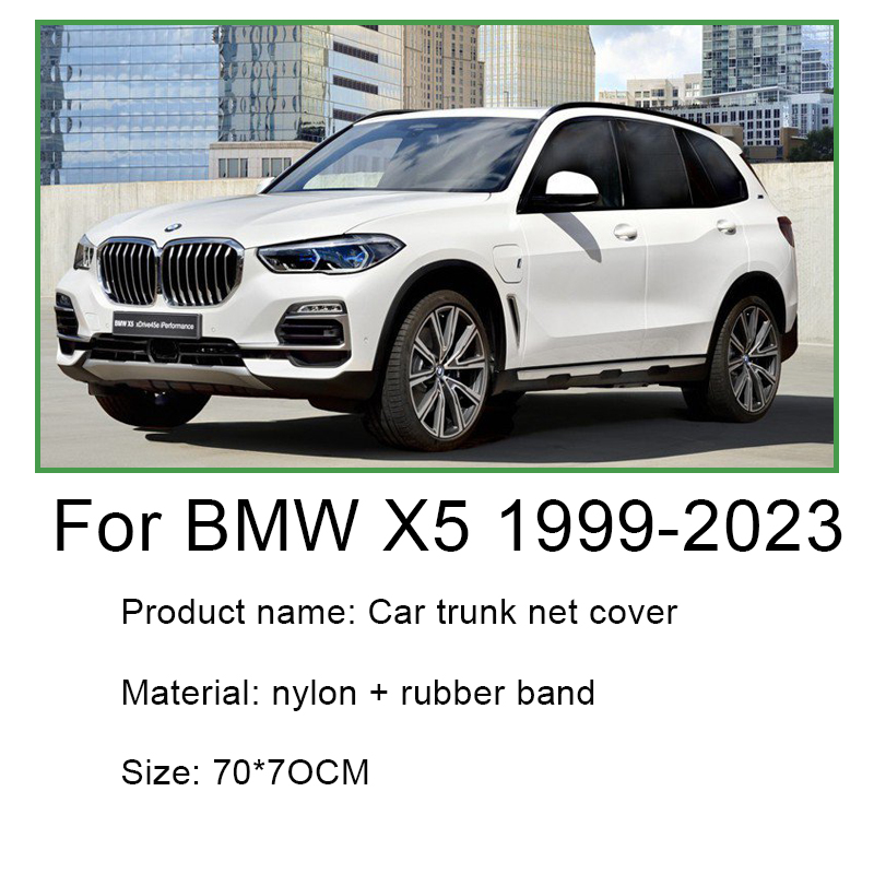 for BMW X5 iX5 E70 F15 G05 E53 - Car Cargo Net Trunk 评论和价格