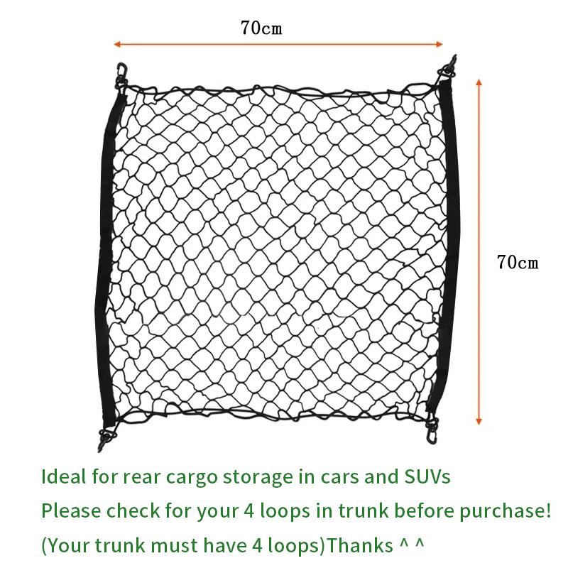 for BMW X5 iX5 E70 F15 G05 E53 - Car Cargo Net Trunk 评论和价格