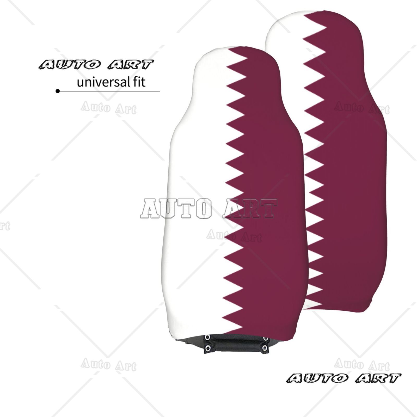 Qatar Flag Printed Patriotic-t - Car Accessories Qatar 评论和价格