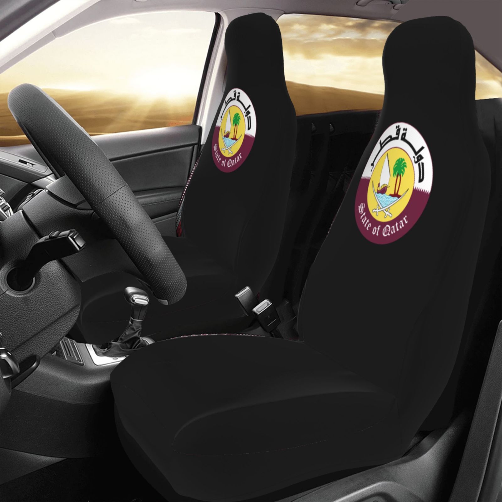 Qatar National Emblem Pattern  - Car Accessories Qatar 评论和价格