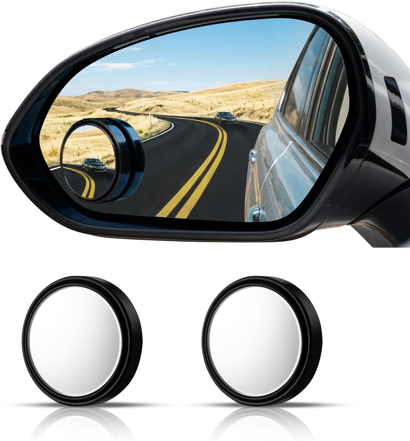 WildAuto Round Blind Spot Mirr - Car Blind Spot Mirror 评论和价格