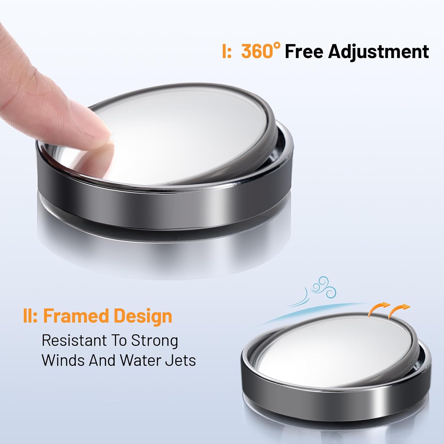 WildAuto Round Blind Spot Mirr - Car Blind Spot Mirror 评论和价格