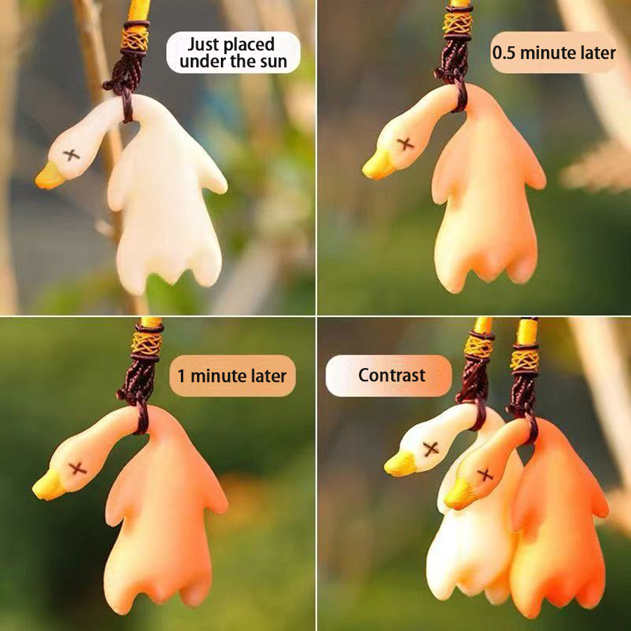 Color Change Duck Car Ornament - Car Blind Spot Mirror 评论和价格
