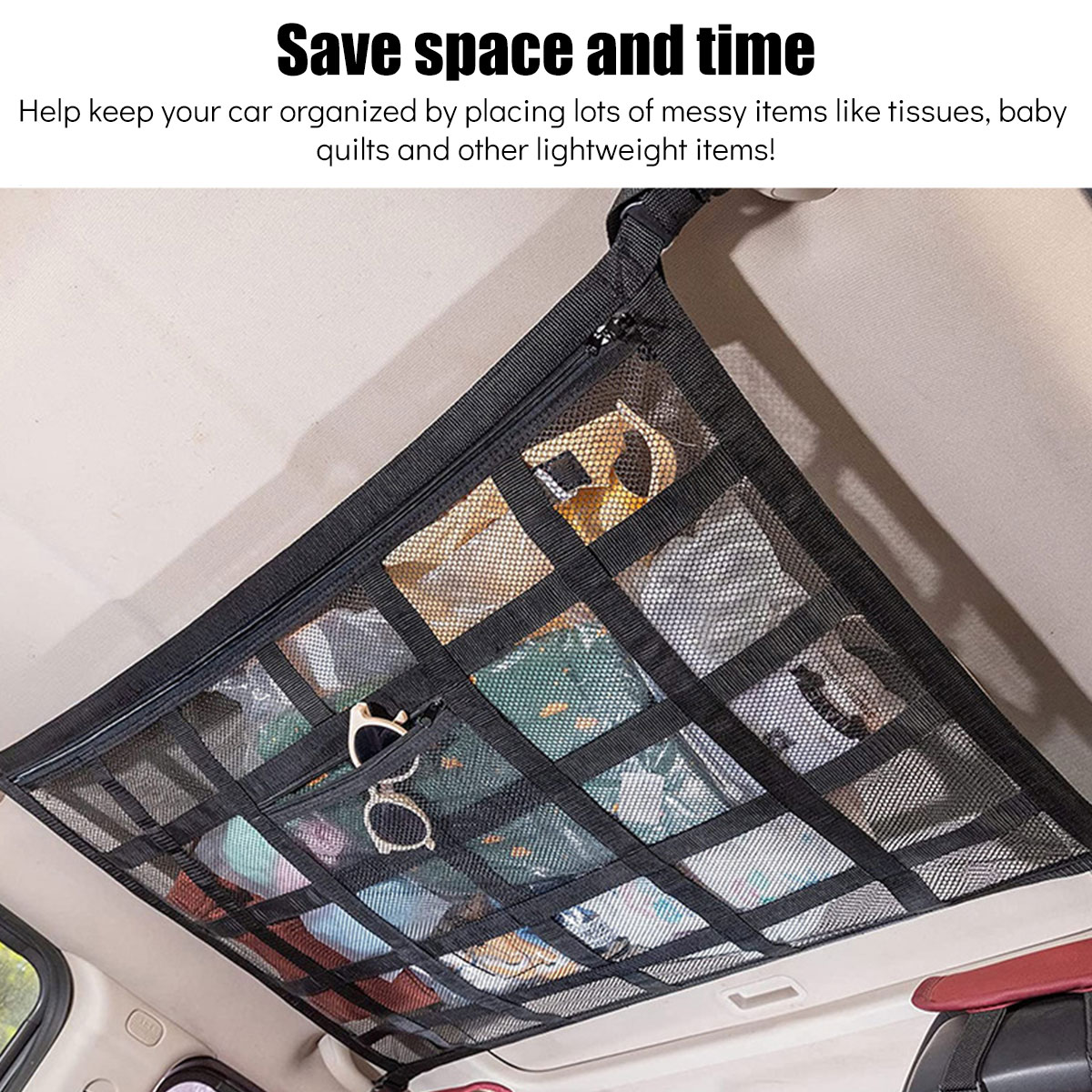 Car Ceiling Cargo Net Strong L - Car Cargo Net Trunk 评论和价格