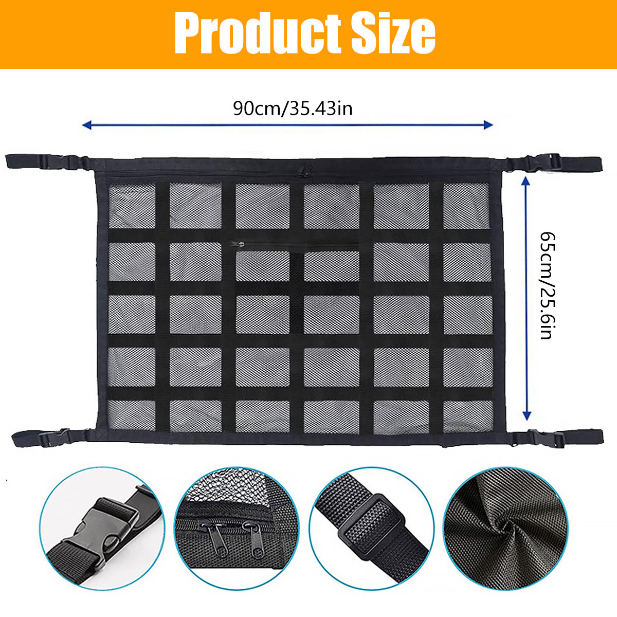 Car Ceiling Cargo Net Strong L - Car Cargo Net Trunk 评论和价格