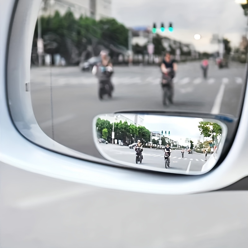 Motorcycle-Adjustable HD Glass - Car Blind Spot Mirror 评论和价格